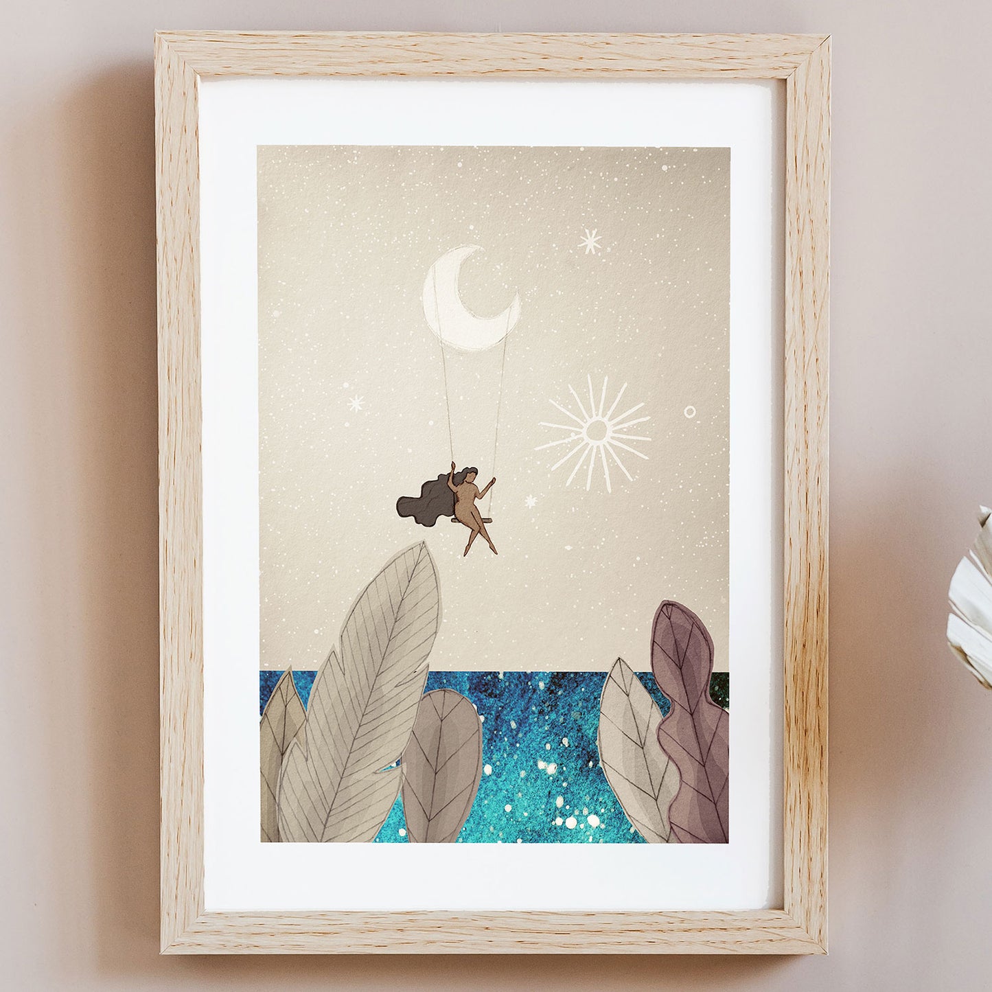 spiritual-art-print-mystical-moon-art-print-maia-walczak