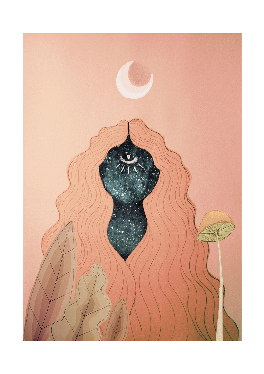 spiritual-art-print-mystical-moon-art-print-maia-walczak