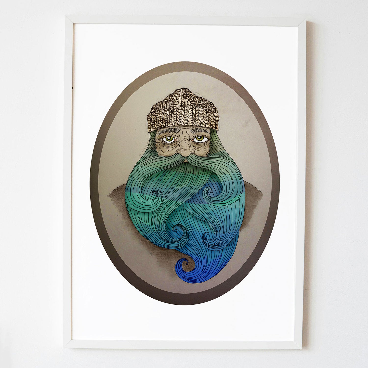 surf-art-print-bearded-sailor-Maia-Walczak